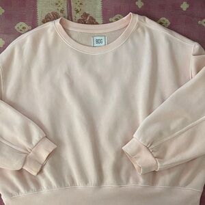 BDG Women's Light Pink Crew Neck Sweater
